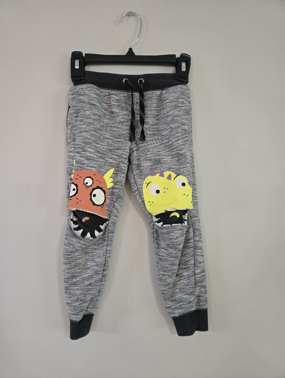 Cat & Jack Boys Monster Knee Jogger Pants 4T